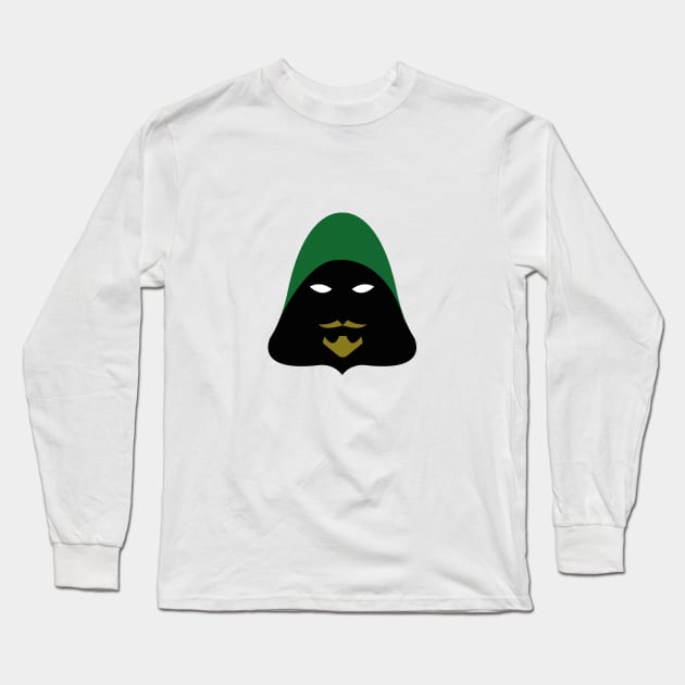 Minimalist Green Arrow Long Sleeve T-Shirt by PWCreate